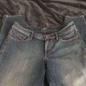 Loft ankle skinny jean